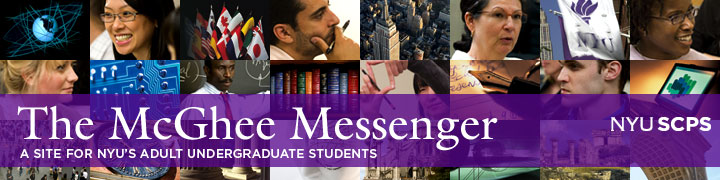 The McGhee Messenger | A Site for NYU's Adult Undergraduate Students