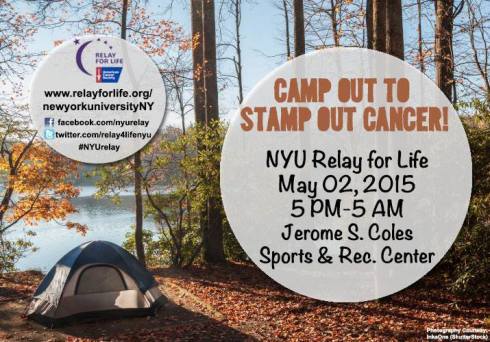 Camp Out To Stamp Out Cancer